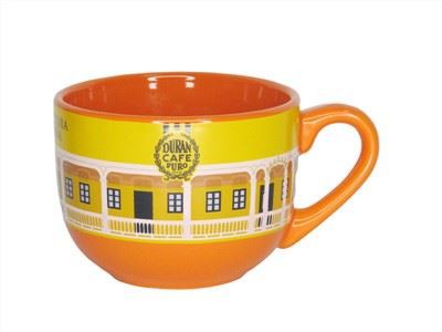 Tasse à soupe en céramique colorée
