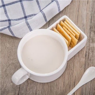 Tasse à biscuits en céramique conjointe