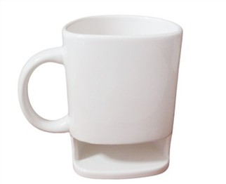 Tasse personnalisée avec porte-biscuits