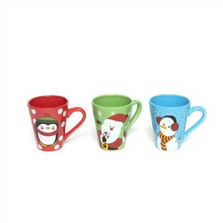 Tasse de Noël en céramique en grès