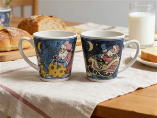 Tasse en céramique décalcomanie personnalisée de 11 oz