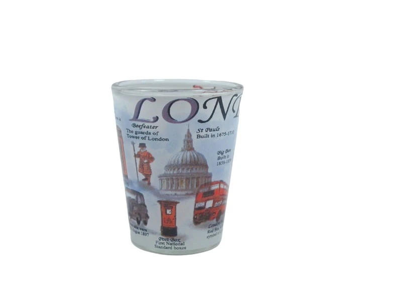Shot Glass Mug With Decal 5 Shot Glass Mug With Decal 5
