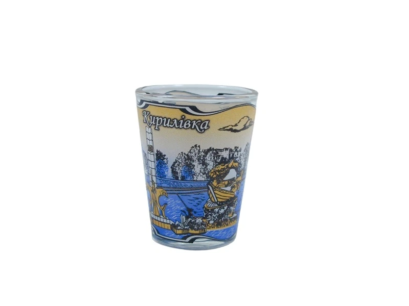 Shot Glass Mug With Decal 8 Shot Glass Mug With Decal 8